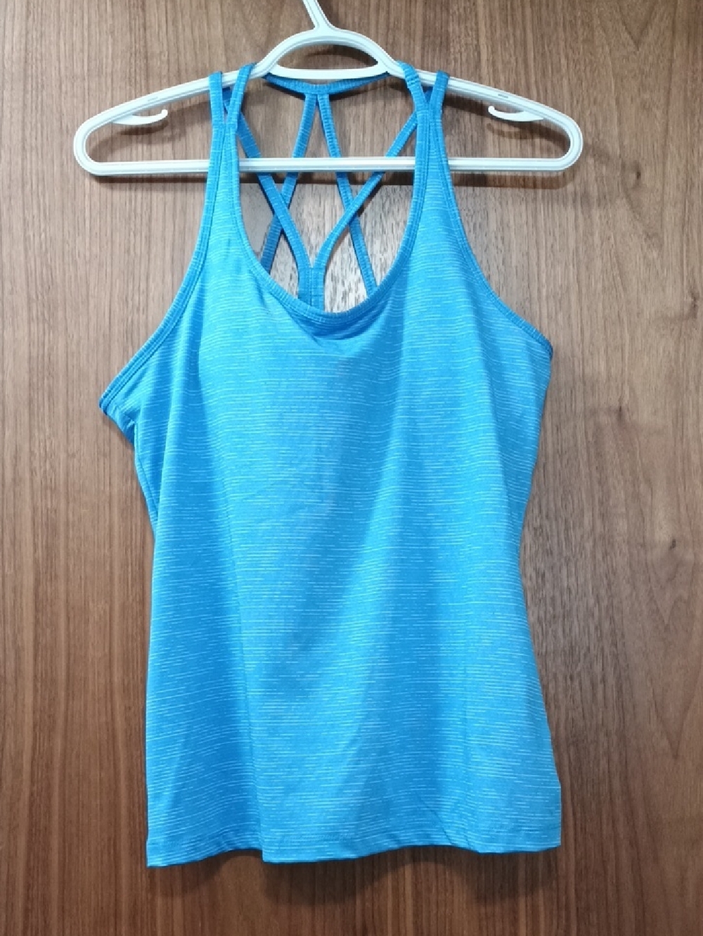 3/$15 Joe Fresh Blue Strappy Performance Tank M